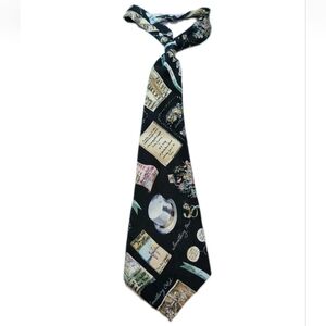Vintage Nicole Miller Silk Tie 1994 Champagne Celebrate Marriage Groom Wedding